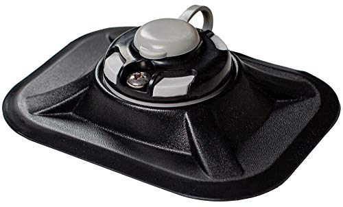ZECK Schlauchboot Montage-Pad - Rutenhalter Adapter für Boote, Befestigung für Halter & Echolote auf Schlauchbooten