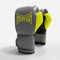 Geezers Boxing Hammer Training/Sparring Boxing Gloves 2.0, Hook & loop gloves, Mens Womens Boxing gloves, ideal for punch bag, sparring Training and mitts pads workout. (16oz, Grey/Volt)