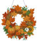 5D DIY Diamond Painting Kürbis Girlande Kranz Set, Diamant Painting Anhänger Herbstdeko Kits mit Kette, Diamant Malerei Türkranz Kürbis Herbst Deko Tür Fenster Deko DIY Geschenk (E)
