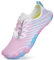 Mabove Damen Barfussschuhe Strandschuhe Badeschuhe Barfuß Schuhe Schwimmschuhe Wasserschuhe Aquaschuhe Surfschuhe für Wassersport Outdoor（Rosa Blau,39 EU
