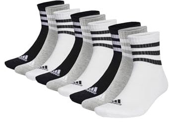 adidas 9 Paar C Sportswear MID 9p Mid Cut Socken Unisex Sportsocken, Farbe:Multi, Socken & Strümpfe:46-48