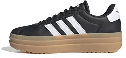 adidas VL Court Bold Shoes, Zapatos Mujer, Core Black/FTWR White/Cyber Met, 38 2/3 EU