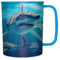 3D LiveLife Drinking Cup - Grand requin blanc de Deluxebase. Gobelet en plastique 3D Lenticular Shark. Gobelets de 300 ml pour enfants avec l'œuvre d'art originale de l'artiste David Penfound.