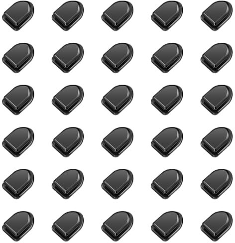 30 Pieces Invisible Adhesive Hooks, Black Self-Adhesive Hooks, Black Towel Hooks, Self-Adhesive Coat Hooks, Bathroom Hooks, Wall Hooks, Car Key Hooks