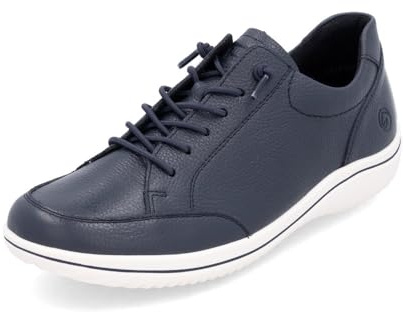 Remonte Damen Low-Top Sneaker D1E07, Frauen Halbschuhe,lose Einlage,Freizeit,sportlich,straßenschuhe,Strassenschuhe,Sportschuhe,blau (14),36 EU