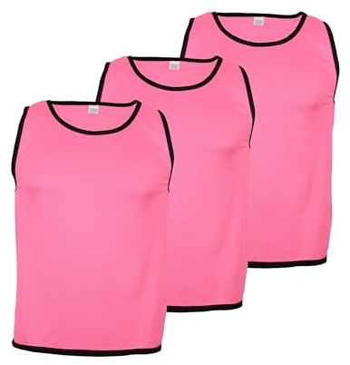 Cawila ACADEMY Trainingsleibchen | 3er Set | Weiß Unisex