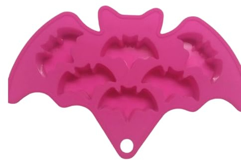 Zqxnt Silikon-Kuchenformen, Eiswürfelform, Fledermausform, Silikon-Seifenformen für kreativen Back- und Gefrierspaß in verschiedenen Formen