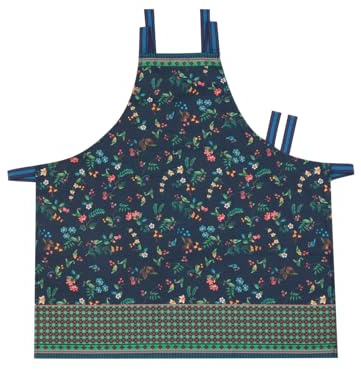 Pip Studio Berry Blues Schürze blau 85x88cm