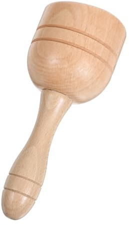 Yardenfun Holz Massagegerät mit Schröpfkopf Ergonomischer Gua Sha Massagebecher Multifunktionales Wellness Tool zur Rückenmassage und Cellulite Behandlung für Zuhause