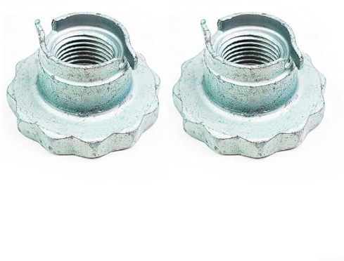 GLFLOW Radnabe Antriebswelle Mutter für M16 X 1,5 12 Punkt Stecknuss Selbstsichernde Achsmutter Kompatibel mit Sitz