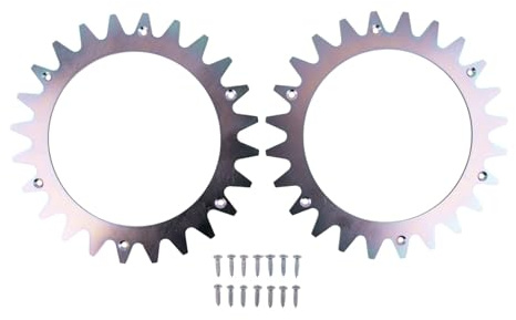 MuchLuckystar Replacement Spikes, Anti-Slip Nails Robot Mower Wheel Traction for Parkside Robotic Lawnmower PMRA 20-Li B2 PMORDA 20-Li B2