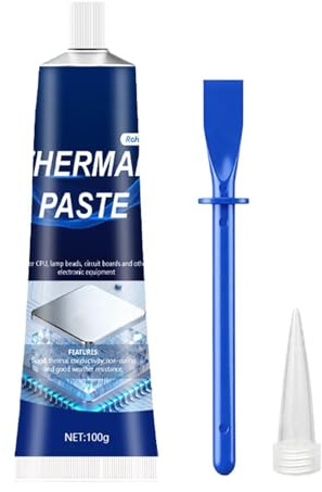 CPU Thermal Paste | Thermally Conductive Silicone Lubricant | High Performance Thermal Grease | For CPU, Laptop, Computer, Electronics, Home, Industry, Workshop, Technicians
