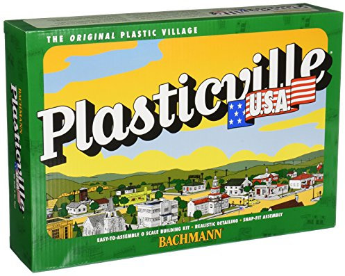 Bachmann 45607 Trains Buildings – Classic Level House-O Züge PLASTICVILLE U.S.A. Gebäude – Klassische Kits – Split-Ebenenhaus, Maßstab O