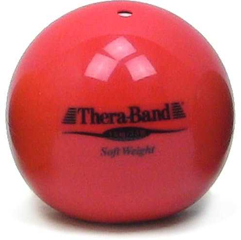 Thera-Band Gewichtsball Gymnastikball Reha Physio Fitness 1,5 kg rot