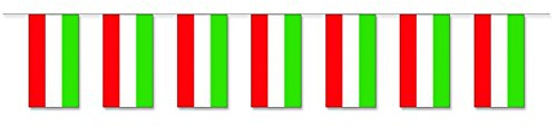 Everflag Papierfahnen-Kette 5m : Ungarn