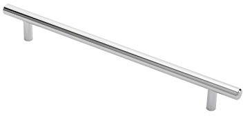 Carlisle Brass FTD445ECP Pull Handle, Polished Chrome, 224 mm