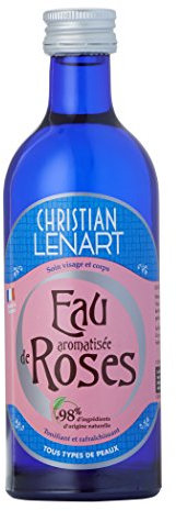 CHRISTIAN LENART – Eau aromatisée de Roses 200 ml - 98% d'ingrédients d'origine naturelle – Tonifiante et Rafraîchissante – Fabrication Française