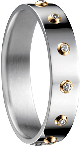 Bering Damen-Ringe Edelstahl mit Ringgröße 54 (17.2) 555-12-52