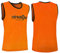 athletikor 10 Fußballleibchen - Trainingsleibchen - Leibchen - Markierungshemden (Orange, ab B Jugend - Erwachsene XL: 73X60CM)