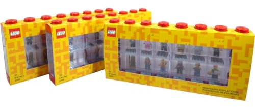 LEGO Minifigure Display Case 16 Bright Red (40660601)