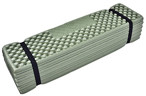 Outdoor Faltmatte, wasserdichte Schaum Campingmatte Falten Strand Zelt Schlaf Yoga Pad Matratze für Wandern Camping(Grün)