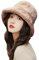 ITODA Wintermütze Damen Fischerhut Kunstfell Damenmütze Winter Fischermütze Mädchen Winterhut Weich Warm Eimerhut Flauschig Kunstfellmütze Windschutz Freizeitmütze Modern Pelzmütze Outdoor Freizeit