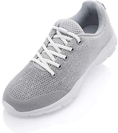 ALPHAPACE Pace Locks mit Metal Caps - 5mm breite elastische Schnürsenkel ohne binden, Slip-on Schnellverschluss aus Metall für Sport, Jugend & ältere Menschen, 100 cm, 1-Paar in Weiß/Weiß