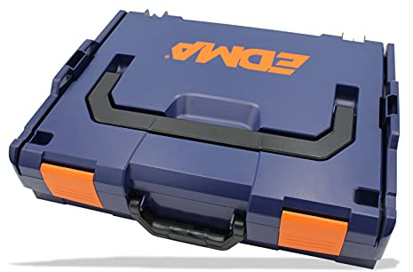 EDMA 743006 EDMABOX Aufbewahrungsbox, kompatibel mit dem System Sortimo und L-BOXX