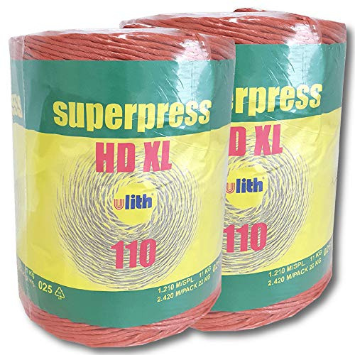 Erntegarn Pressengarn superpress HDXL rot extra stark 110m/kg