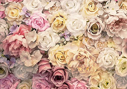WallArena Vlies Fototapete, Blumen, 368x254cm