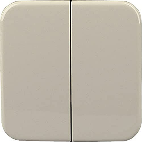 Kopp Flächendoppelwippe Standard, für Funk-WandschalterElektronikmodul, 4er Pack, 826001005
