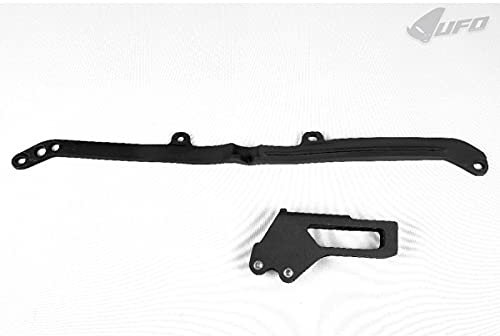 UFO PLAST Kit cruna Catena+Fascia Forcella Nero Yamaha YZ 125 2005-2008