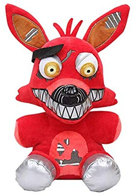 Jilijia Five Nights Spielpuppe Nightmare Foxy Plüschpuppe FNAF 33 Stil Plüschtier für Kinder und Fans Geburtstagsgeschenk
