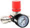 TIHOOK 1/4 Druckminderer, 3 Löcher, Druckregler Kompressor, ruckregelventil 175 PSI, Druckschaltventil mit Manometer, Regelventil, für Luftverdichter, Luftkompressor, Druckschalter Kompressor