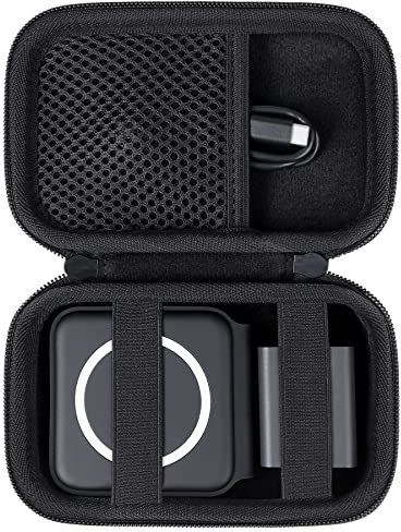 Aenllosi Hart Tasche Hülle für ZUMSEY/YORABO/VEGER/MAXFOX/PINRUIGE/Ankilo 3 in 1 Faltbar Kabelloses Ladegerät Ladestation Wireless Charger, Nur Tasche (schwarz)