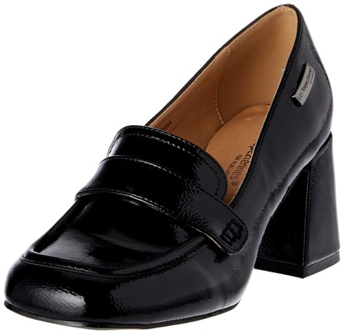 LES TROPEZIENNES PAR M.BELARBI Damen Demyos Mode-Stiefel, Schwarz Lack, 41 EU