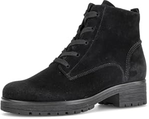 Gabor Women Ankle Boots, Ladies Lace-up Ankle Boot,Removable Insole,lace-up Bootie,Winter Boot,Half-Boots,Black (Schwarz) / 57,38.5 EU / 5.5 UK