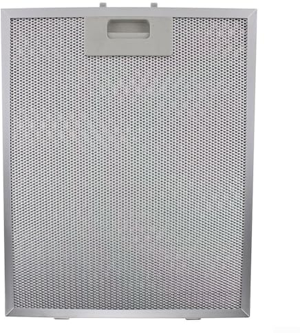 Range Hood Filter Screen, 300 X 250 X 9Mm Metal Mesh Filter For The Exhaust Vent Of The Range Hood