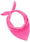 BANDANA 100% cotone SET da 3/5/10 per Donna Uomo Bambini Unisex Tinta Unica e/o con Motivo Paisley COD. A644 (Set 1 pz, Tinta Unica, Fucsia)