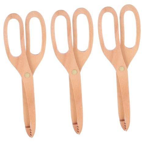 PRETYZOOM 3st Brotklammer Backzangen Eiswürfelzange Fruchtzange Koreanische Gadgets Spaghettizange Zangen Zum Servieren Von Speisen Küchenplattengreifer Muffin Holz Pinzette Lebensmittel