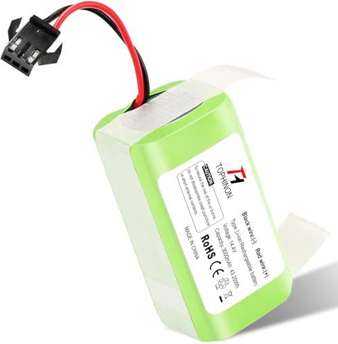 HT TopHinon 14.4V 3000mAh Li-Ion Batería de Reemplazo para Conga Excellence 950 990 1090 1790 1990, Eufy RoboVac 11, 11S, 12, 15C, 25C, 30, 35C, Ecovacs Deebot N79 N79S DN622, IKOHS Netbot S14 S15