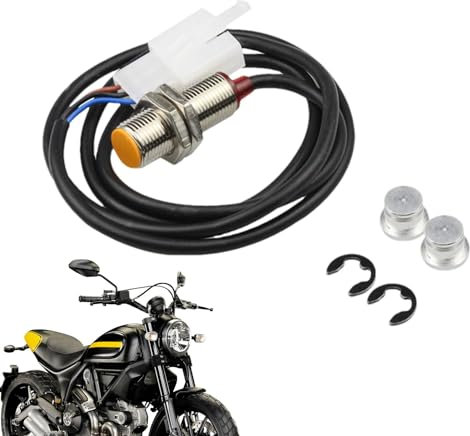 Motorrad Sensor Kabel Geschwindigkeitsmesser Adapter Geschwindigkeitssensor Magnetische Tachowelle für Motorrad - Adapterkabel Geschwindigkeitssensor Motorrad für Motorräder, Geländefahrzeuge