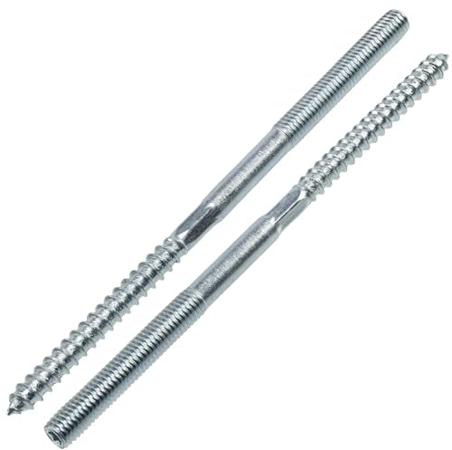 AERZETIX - C75880 - Satz von 12 Stockschrauben M8x150 mm - stiftschraube - aus stahl