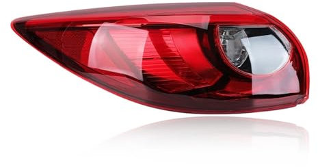 KAGINY Heckleuchte Rückleuchten-Baugruppe Für Mazda Cx5 Cx-5 Europäische Version 2016 Rückleuchte Rückfahrleuchte Bremsleuchte Blinker Rücklichtaustausch(Left side)