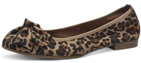 Tamaris Women's 1-22141-44 Ballerina, Leopard, 6.5 UK