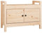 Kangmusi Flurbank 80x40x60 cm Massivholz Kiefer, 821779