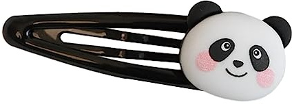Wilgure Haarspangen Haarnadel Mädchen Lustiger Kopfschmuck Haarschmuck Panda Lustiger Chinesischer Panda