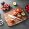 Acacia Wood Chopping Boards, James.F Wooden Chopping Board for Kitchen, Wooden Cutting Boards Serving Boards with Hang Hole for Meat, Bread or Vegetables (36.1 x 28.1 x 1.8 cm)