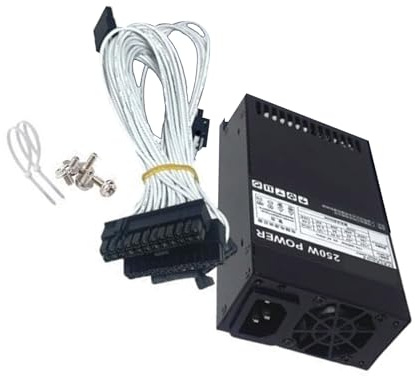 SANRLO Kleines 1U-Modular-Netzteil, 40 mm Lüfter mit Thermosteuerung, 250 W, 300 W, 700 W, 850 W