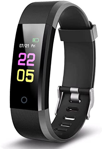 HLIXOZIY Fitness Tracker Watch for Women Men, Smart Watch with Heart Rate Blood Pressure Sleep Monitor and Message Remind, IP67 Waterproof Smartwatch with Calorie Step Counter for Android iOS